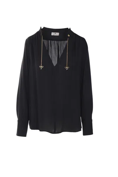 Elisabetta Franchi Shirts In Black