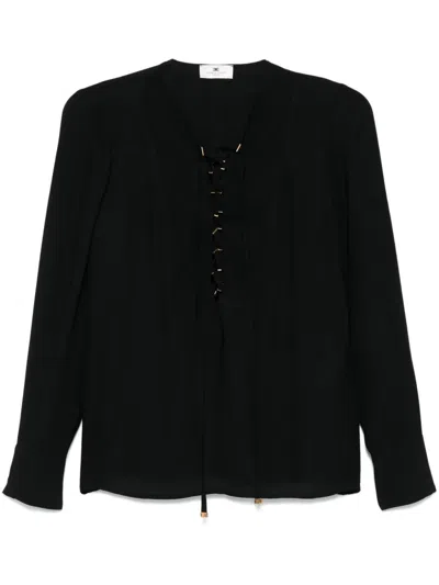 Elisabetta Franchi Shirts In Black