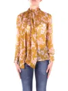 Elisabetta Franchi Shirts In Curry Marrone