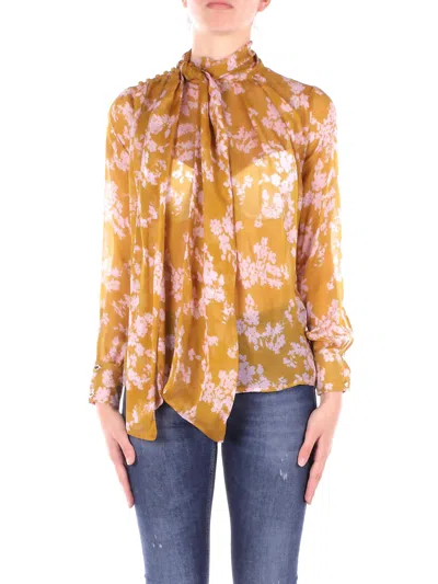 Elisabetta Franchi Shirts In Curry Marrone