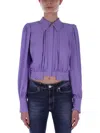 Elisabetta Franchi Shirts In Iris Blu