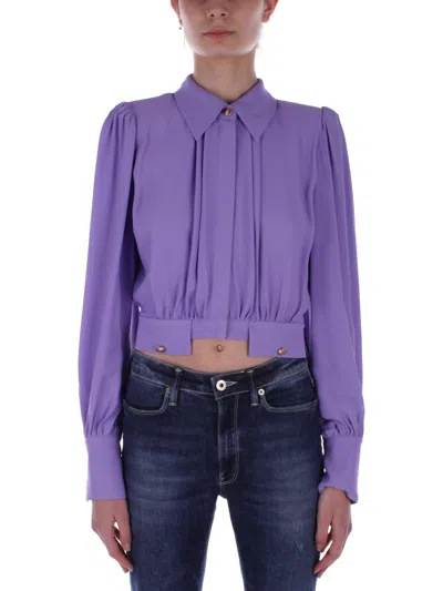 Elisabetta Franchi Shirts In Iris Blu