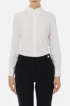 Elisabetta Franchi Shirt  Woman Color Ivory In Avorio Chiari E Naturali