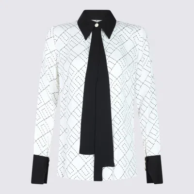 ELISABETTA FRANCHI SHIRTS MILK/NERO