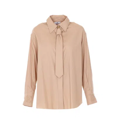 Elisabetta Franchi Shirts In Neutral
