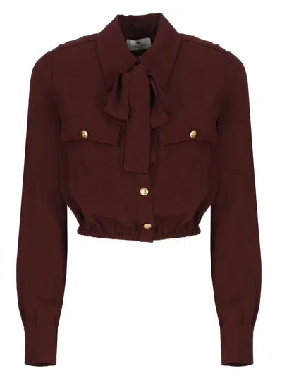 Elisabetta Franchi Shirts In Red