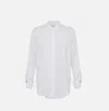 Elisabetta Franchi Shirt With Embroidered Pocket In White
