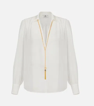 Elisabetta Franchi Shirts In White