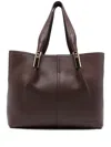 Elisabetta Franchi Shopping Bag In Brown