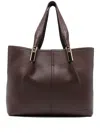 Elisabetta Franchi Shopping Bag In Brown