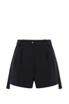 Elisabetta Franchi Belt-loop Shorts In Black
