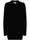 Elisabetta Franchi Sweatshirtkleid Mit Kapuze In Black