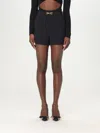 Elisabetta Franchi Short  Woman Color Black In Schwarz