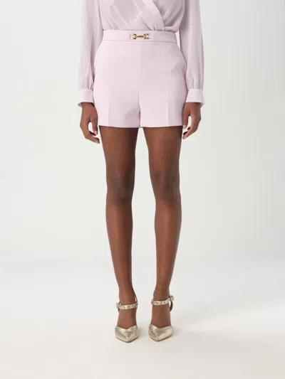ELISABETTA FRANCHI SHORT ELISABETTA FRANCHI WOMAN COLOR BLUE,G53961009