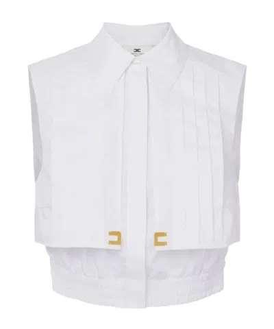 ELISABETTA FRANCHI ELISABETTA FRANCHI SLEEVELESS CROPPED TOP