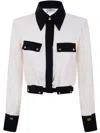 Elisabetta Franchi Short Shirt With Contrast