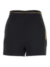 Elisabetta Franchi Crepe Shorts In Black