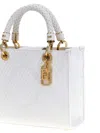 Elisabetta Franchi Tote Hand Bags In Beige