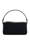 Elisabetta Franchi Borsa Tote Piccola Con Logo In Rilievo Nera In Black