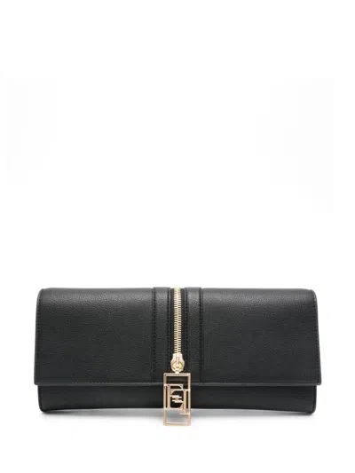 Elisabetta Franchi Shoulder Bag In Black