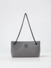 Elisabetta Franchi Shoulder Bag  Woman Color Grey In Grey