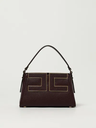 Elisabetta Franchi Shoulder Bag  Woman Color Wine In Burgundy