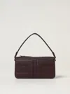 Elisabetta Franchi Shoulder Bag  Woman Color Wine In Burgundy