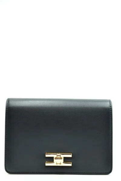 Elisabetta Franchi Shoulder Bags In Black
