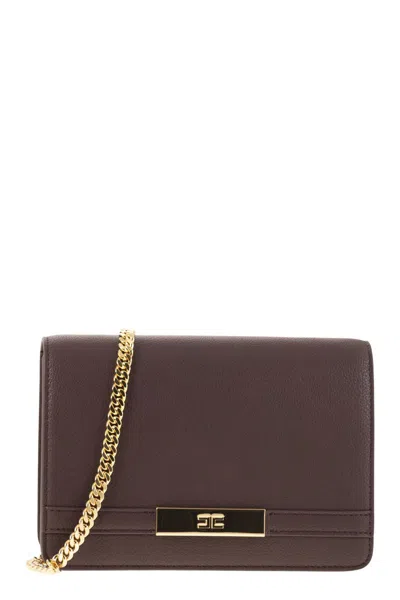 ELISABETTA FRANCHI ELISABETTA FRANCHI SHOULDER STRAP WITH GROUMETTE CHAIN