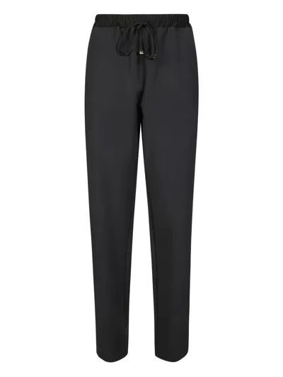 Elisabetta Franchi Gerade Hose Mit Streifen In Schwarz