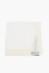 Elisabetta Franchi Silk And Cotton Blended Foulard In Neutral
