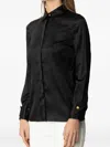 Elisabetta Franchi Double-cuff Satin Blouse