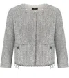 Elisabetta Franchi Tweed Lurex Blazer