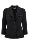 Elisabetta Franchi Tailored Fit Single-breasted Blazer