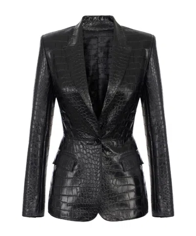 ELISABETTA FRANCHI SINGLE-BREASTED BLAZER