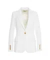 Elisabetta Franchi Single-breasted Blazer In Crepe