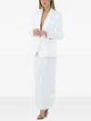 Elisabetta Franchi Single-breasted Blazer In White