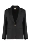 Elisabetta Franchi Single-breasted One Button Jacket
