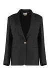 Elisabetta Franchi Single-breasted One Button Jacket