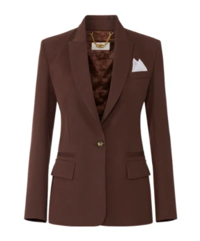 ELISABETTA FRANCHI ELISABETTA FRANCHI GABARDINE JACKET