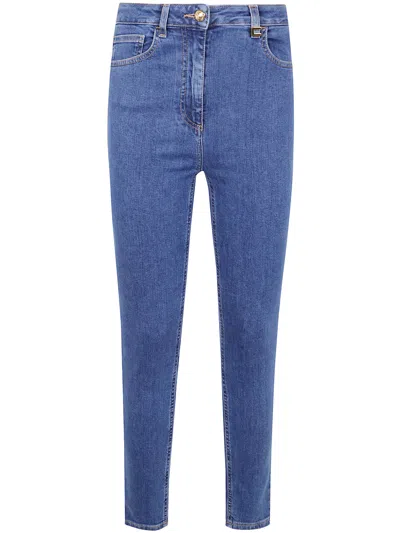 Elisabetta Franchi Skinny Denim In Blue
