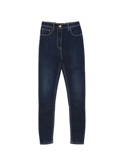 Elisabetta Franchi Skinny Jeans In Blue