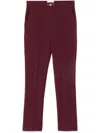 Elisabetta Franchi Tailored Trousers In Red