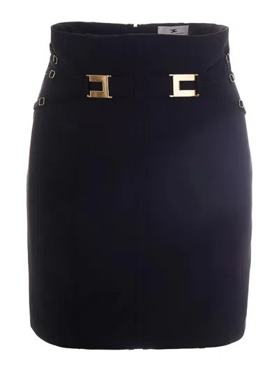 Elisabetta Franchi Skirt In Black