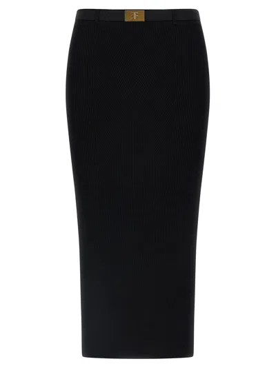 Elisabetta Franchi Skirt In Black