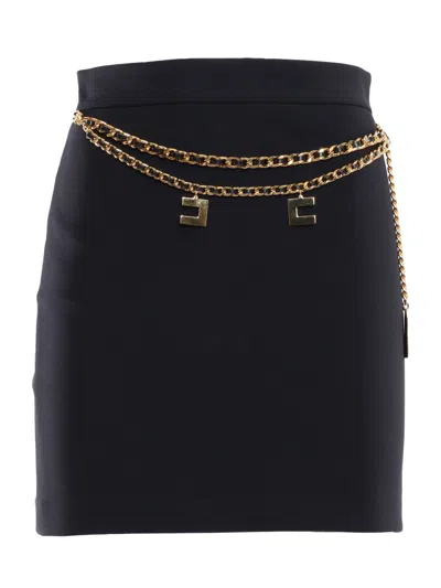 Elisabetta Franchi Skirt In Black