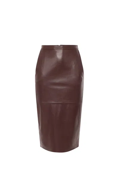 Elisabetta Franchi Skirt In Brown