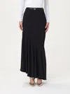 Elisabetta Franchi Skirt  Woman Color Black In ブラック