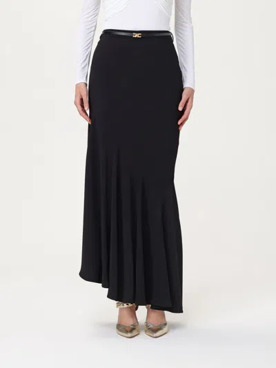 Elisabetta Franchi Skirt  Woman Color Black In ブラック