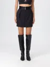 Elisabetta Franchi Knee Length And Midi Skirts With Belt Loops In Black